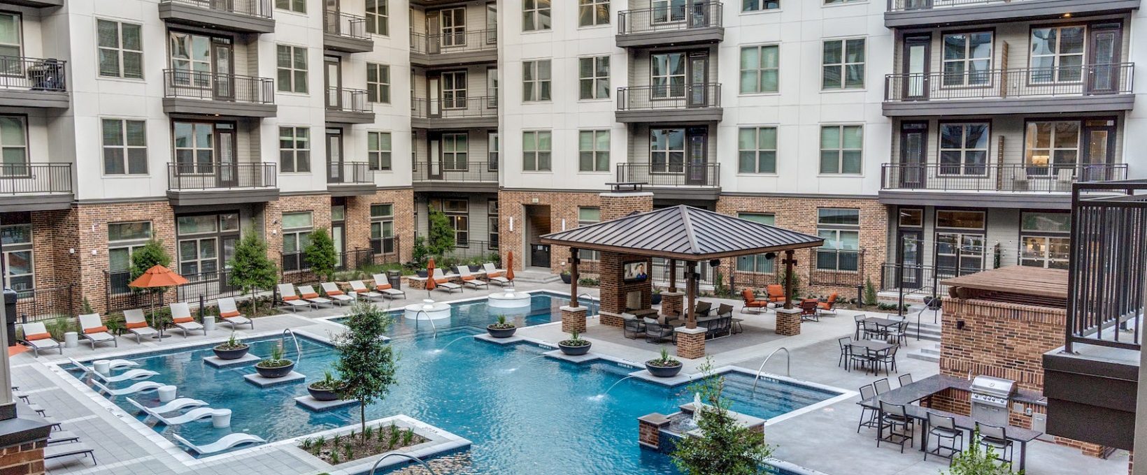 the pool at The Cedar at  Branch