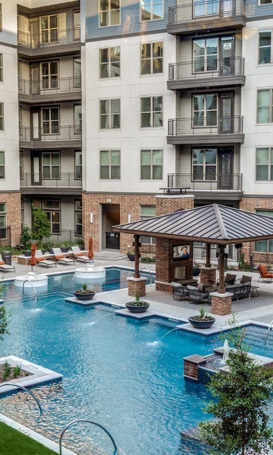 the pool at The Cedar at  Branch